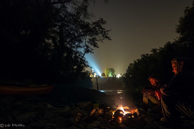 Rafting 40km on the Gave de Pau with bivouac - What the first afternoon feels like
