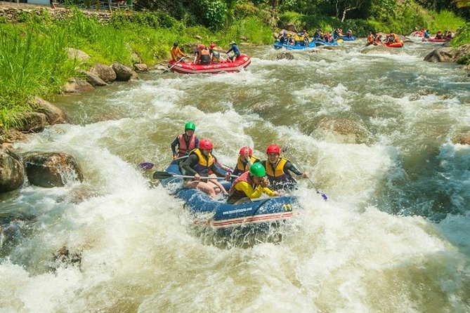 Rafting 5.5 km., Zipline, ATV 30 Min., Suvankhuha Temple. - Swimming and relaxing at the waterfall