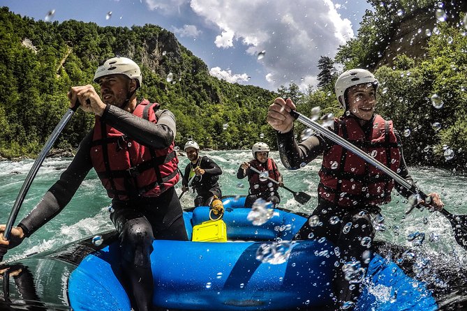 Rafting Adrenalin 7km - Starting at Camp Grab near the Bosnian border