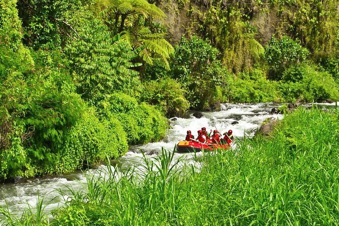 Rafting Adventure 18 km and Balinese Village Life Tour with Lunch - Walking through the village near Klungkung