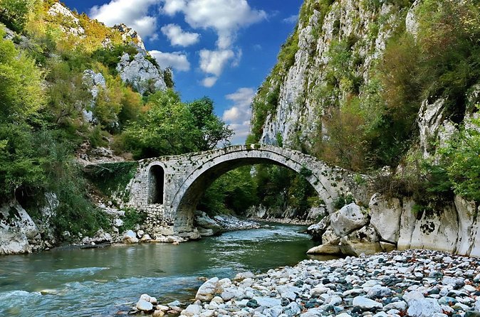 Rafting And Swimming Adventure on the Black Drin River - The Ottoman bridge and the human side of the trip
