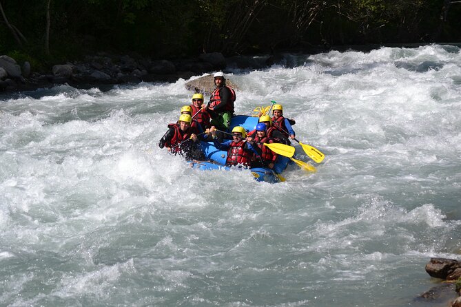 Rafting at the foot of Mont Blanc in Chamonix - How intense is the water?