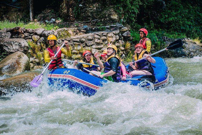 Rafting, ATV and Ziplining Adventure in Phangnga - Rafting on a five to nine kilometer river route