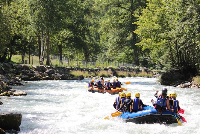 RAFTING BOURG SAINT MAURICE - Descent of the Isère (2h on the water) - Meeting at Macôt La Plagne at 8:45 a.m.