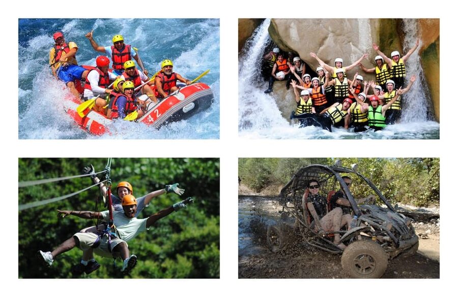 Rafting, Buggy or Quad, Zipline, Canyoning (4 in 1) Tour - Getting to Köprülü Canyon from Antalya’s Resorts