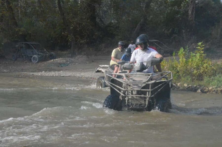 Rafting, Buggy, Zipline & Jeep – From Antalya/Alanya/Side - Ziplining over the canyon area