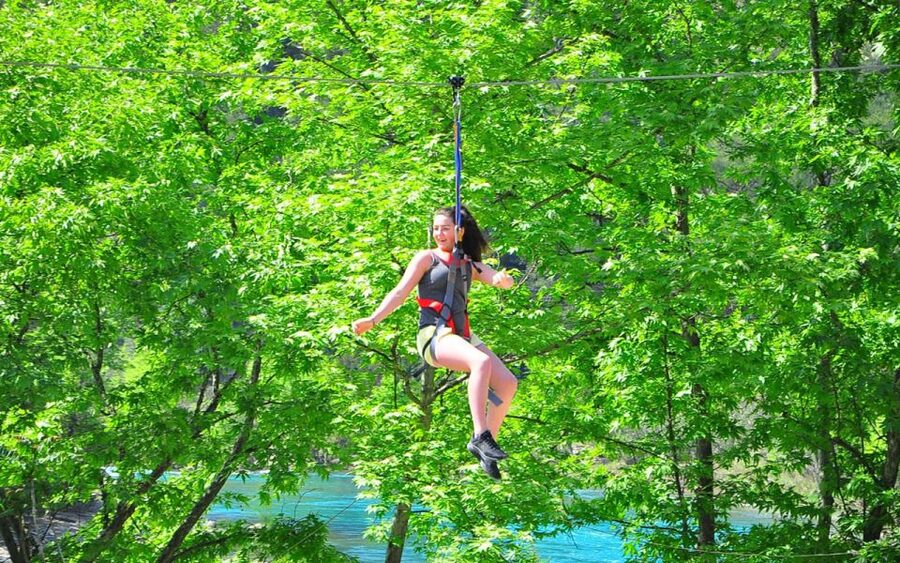 Rafting, Canyoning & Zipline, : 3-in-1 Adrenaline Tour - The ride from Antalya to Köprülü Canyon