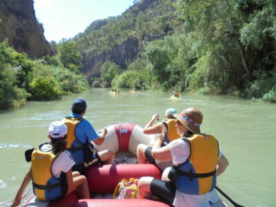 Rafting en Cañón de Almadenes y Cueva Abrigos Rupestres