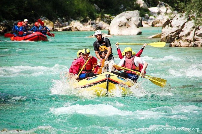 Rafting experience on Soča river from Ljubljana - What the Rafting Session Includes