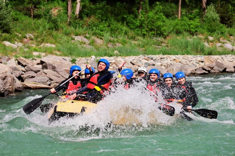 Rafting Extra Fun with Indomita - The 10-minute van ride to the river