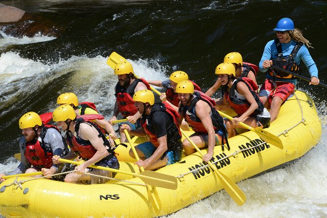 Rafting (Half day) WITH Transport From Tremblant Resort - Group size, instruction, and comfort