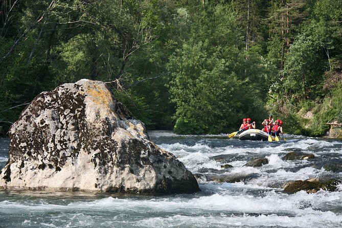Rafting in Bled - The Sava River: scenery with a little movement