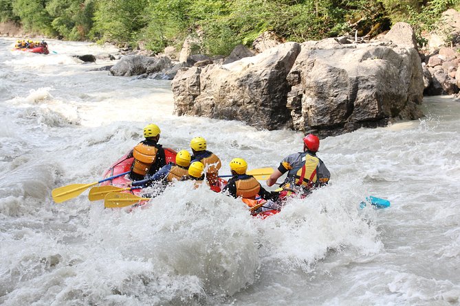 Rafting in Interlaken from Zurich - Class III and IV rapids on the Lütschine