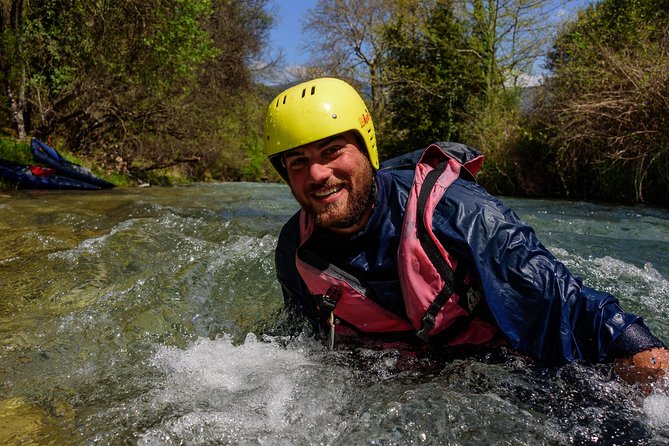 Rafting in Lousios and Alfeios rivers - The clear waters of the Lousios