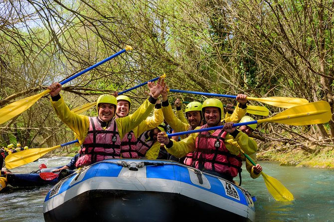 Rafting in Lousios and Alfeios rivers - Joining the Alfeios for the final three kilometers