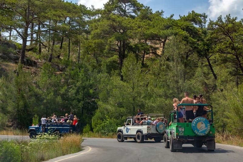 Rafting & Jeep Safari Adventure in Koprulu Canyon - Ten hours, hotel pickup, and group rhythm