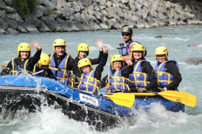 RAFTING LA PLAGNE – Descent of the Isère (1 hour on the water)