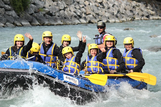 RAFTING LA PLAGNE - Descent of the Isère (1 hour on the water) - Getting ready at Macôt La Plagne