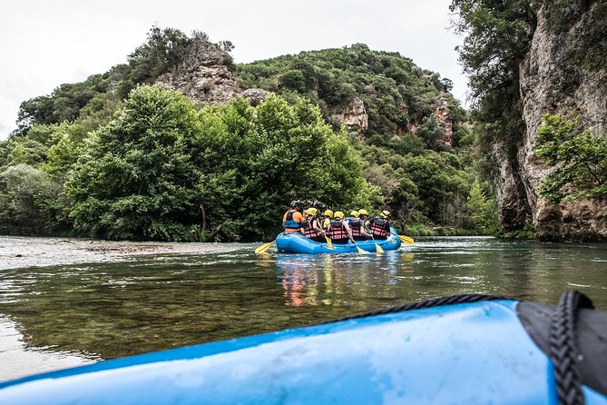 Rafting Lousios river - Starting at the Lousios River