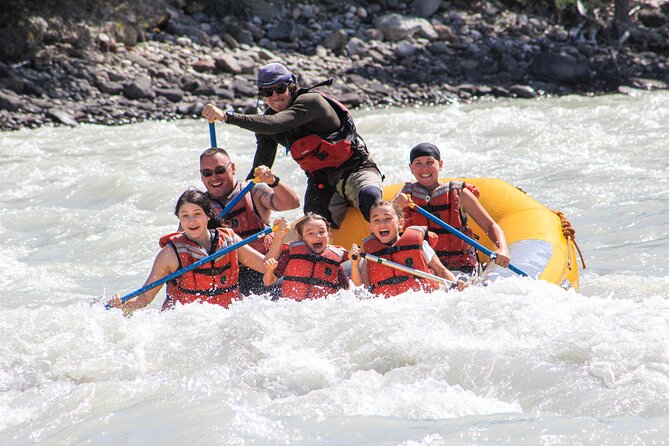 Rafting on Athabasca River Mile 5 in Jasper - What Kind of Rafting Trip Is This?