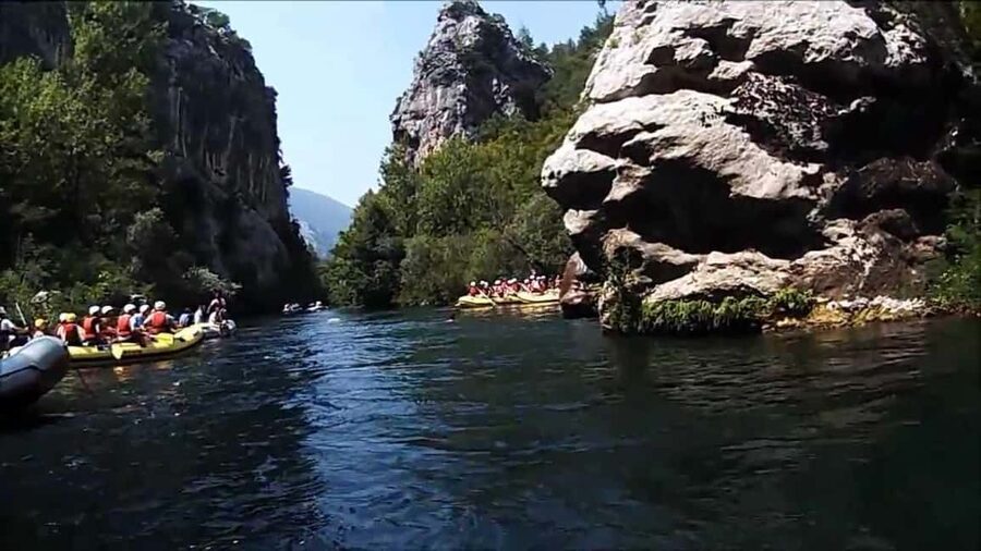 Rafting on Cetina river from Split - Key points at a glance