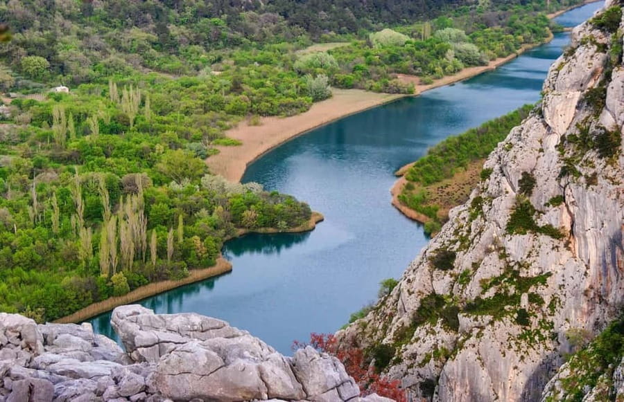 Rafting on Cetina river from Split - Meeting near Diocletian’s Palace