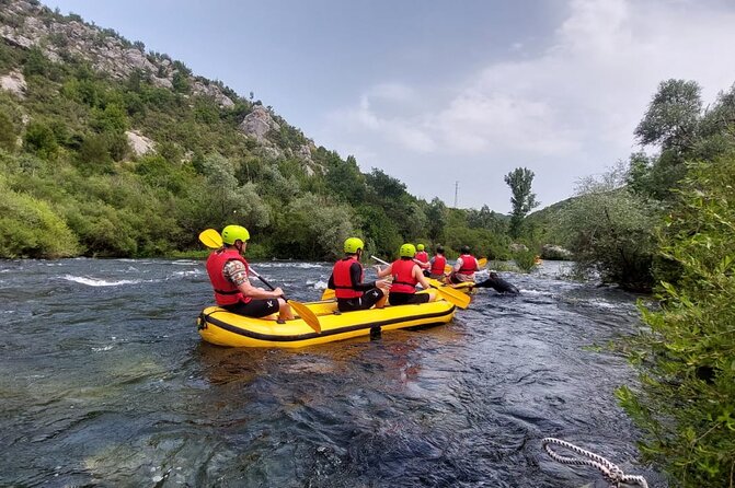 Rafting on Cetina River Standard Route - A short break and the little extras