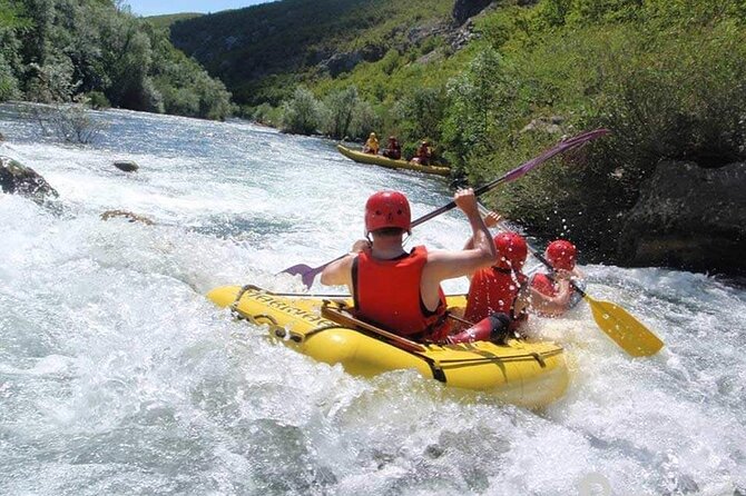 Rafting on Cetina River with transfer from Split - From Split’s waterfront to the Cetina canyon