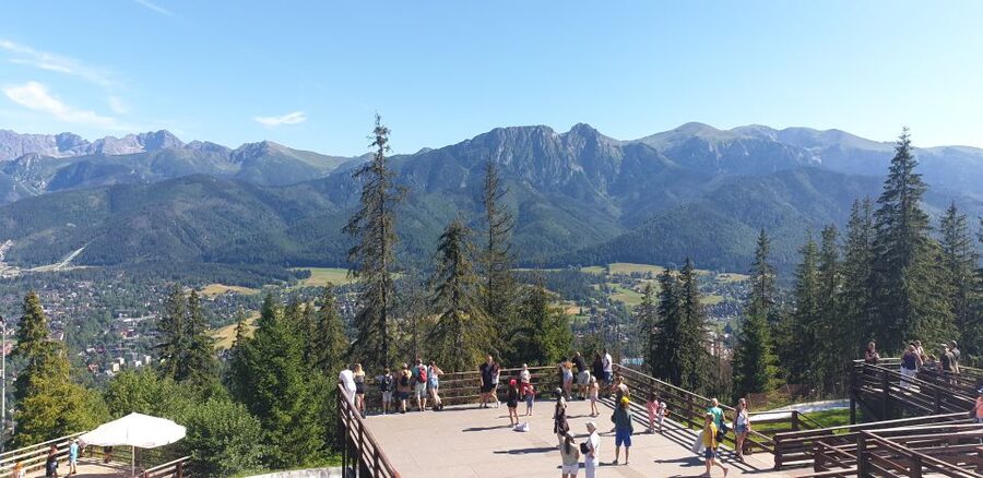 Rafting on Dunajec & Zakopane Tour – Day Trip from Krakow - Riding the cable car to Gubałówka