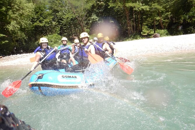 rafting on sava river in bled slovenia, the best rafting trip in the area - Guides who shape the day