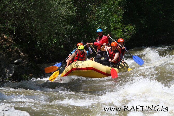 Rafting on Struma River - Getting clean and finishing back at the base