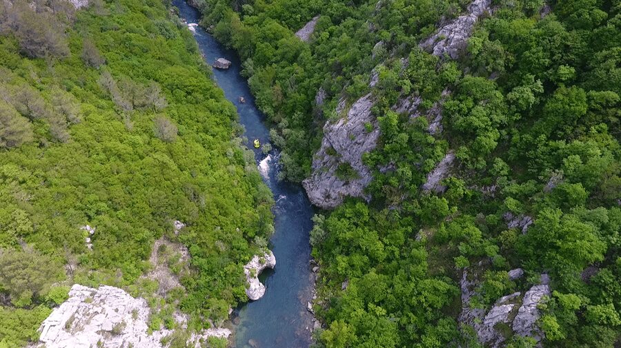 Rafting on the Cetina river - Is $53 a fair price?