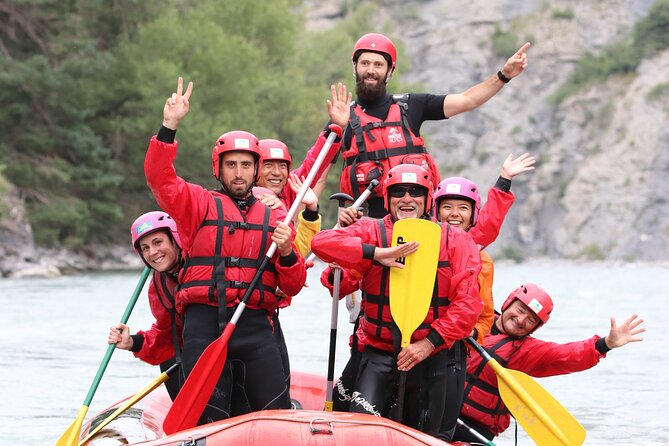 Rafting on the Durance - Embrun - The equipment keeps the outing practical