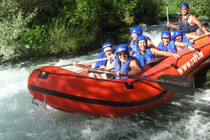 Rafting on the River Cetina from Omis Croatia - Key points about the Cetina rafting trip