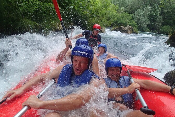 Rafting on the River Cetina from Omis Croatia - What to wear and pack for a wet day
