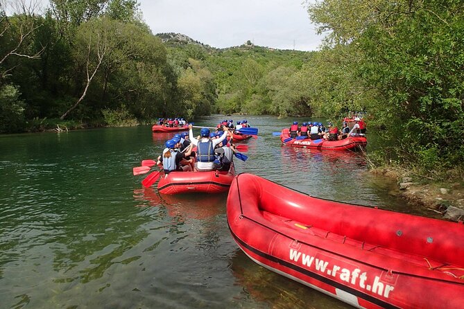 Rafting on the River Cetina from Omis Croatia - Who will enjoy this most?