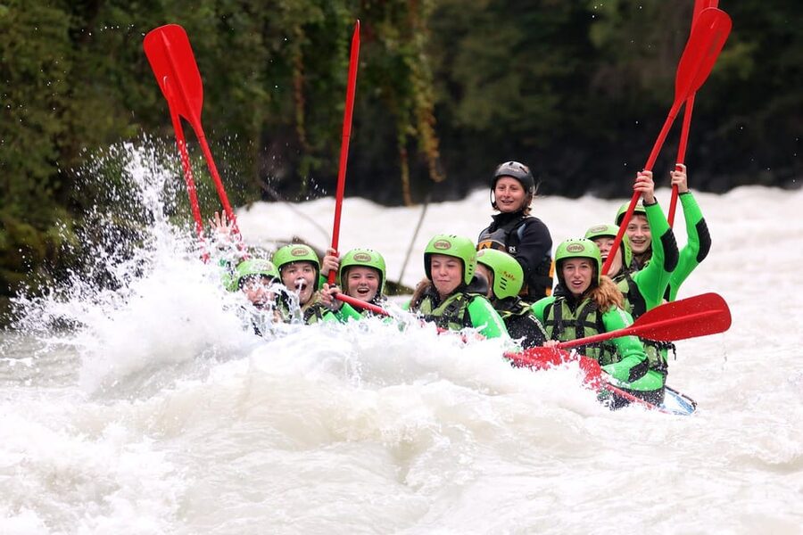 Rafting Ötztaler Ache - Starting at Wiggi Rafting GmbH in Oetz