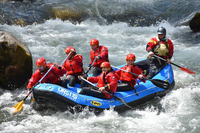 Rafting Power in the Noce stream in Ossana - The Short Safety Lesson Comes First