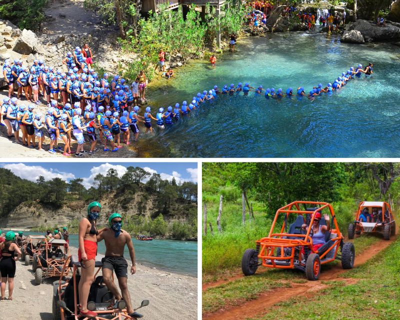 Rafting, Quad or Buggy Ride, Zipline, Jeep Tour Super Combo - Quad or buggy ride beside the river