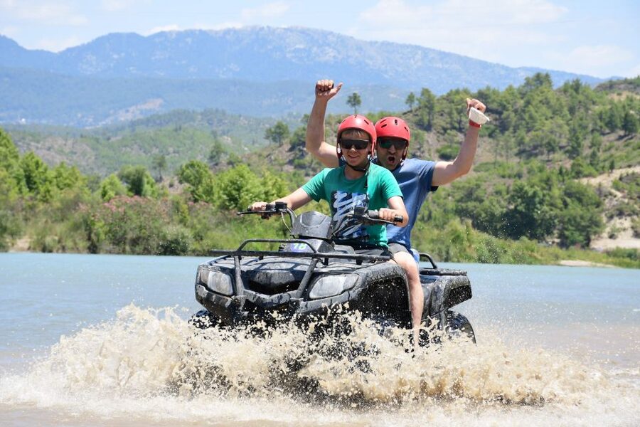 Rafting & Quad Safari Combi Tour - Lunch and the switch to quad bikes