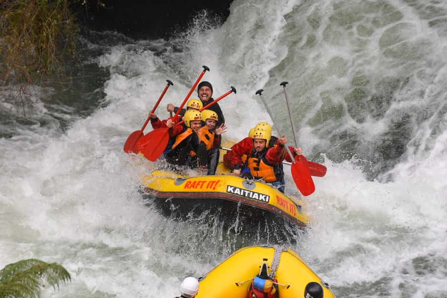 Rafting Rotorua: Kaituna River White Water Experience - From Rotorua hotels to the Kahikatea forest