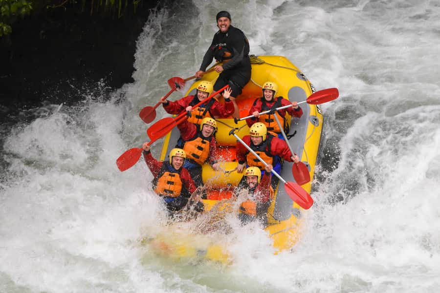 Rafting Rotorua: Kaituna River White Water Experience - Getting suited up for serious whitewater