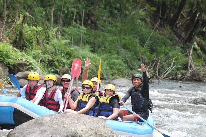 Rafting Swing Monkey Forest And Waterfall Tour All Inclusive - Happy Swing Bali and the photograph stop