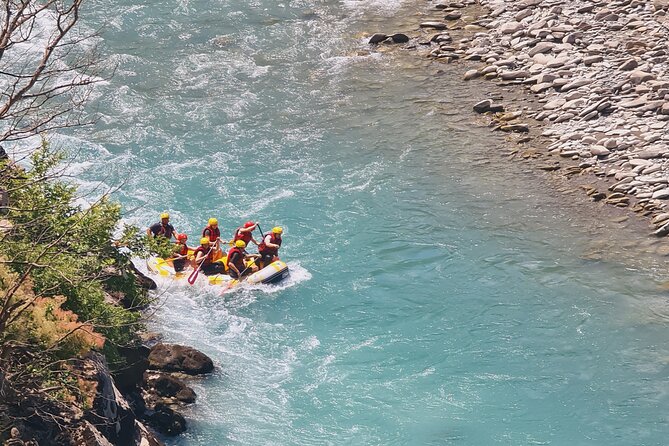 Rafting the Last Wild River of Europe , Vjosa - Swimming, cliff jumping, and quiet photo stops