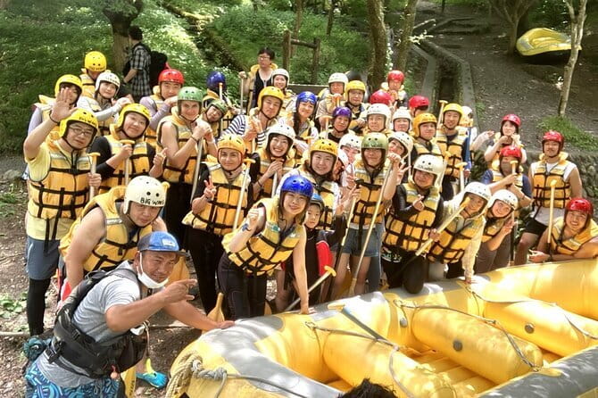 Rafting Tour at Beautiful Okutama River - Gearing up before the river
