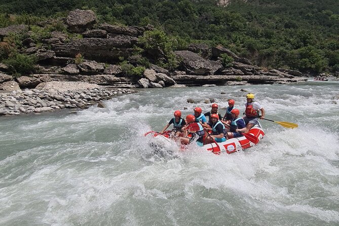 Rafting Tour in Vjosa Wild River National Park - Badlonjë Rapid and the More Active Section