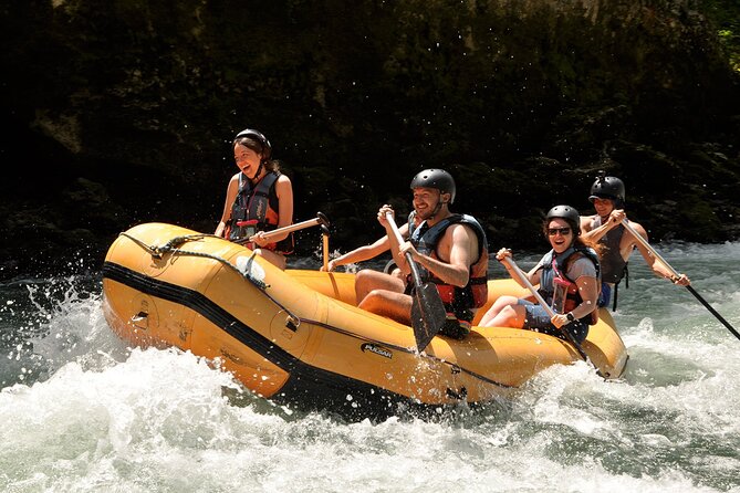 Rafting Trip on the Vrbas river - The safety briefing sets the tone