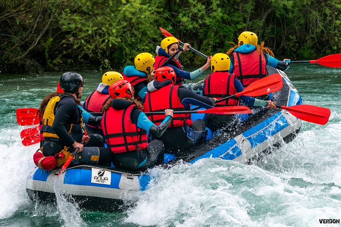 Rafting Verdon – “Point Sublime” – Sports Course - About 1.5 hours through the Gorges du Verdon