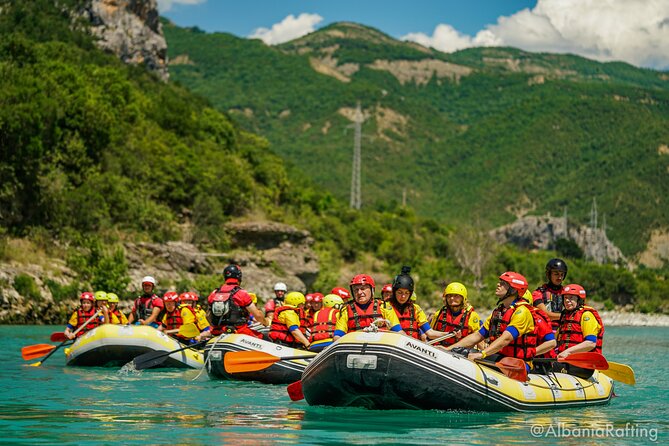 Rafting Vjosa River Gjirokastër Albania ARG - What the river ride feels like