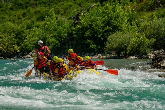 Rafting Vjosa River Gjirokastër Albania ARG - Guides, safety, and English instructions